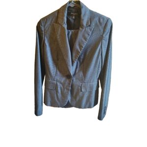 Nine West Gray Pinstripe Women's Regular Pant Suit 2 Piece Set Size 2